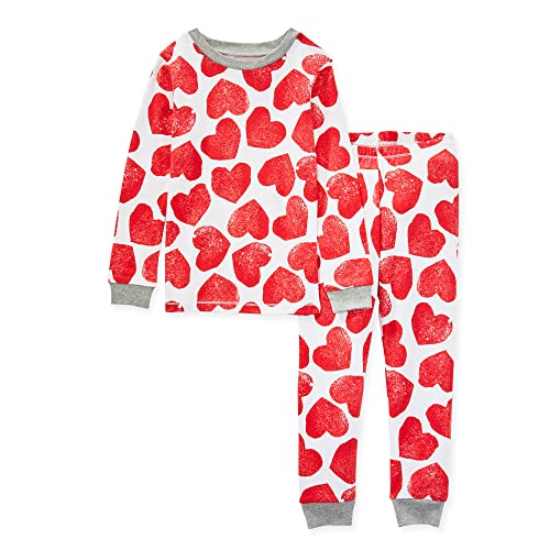 Burt's Bees Baby baby Girls Pajamas, Tee Pant 2-piece Pj Set, 100