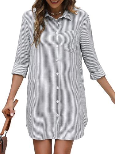 grey shift dress with sleeves Pretty Light Grey Dress - Shift Dress - Long Sleeve Dress - $42.00