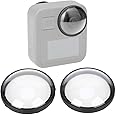 2PCS Waterproof Lens Covers Anti-Scratch for GoPro Max Camera Accessories Camera Lens Cover easy to install