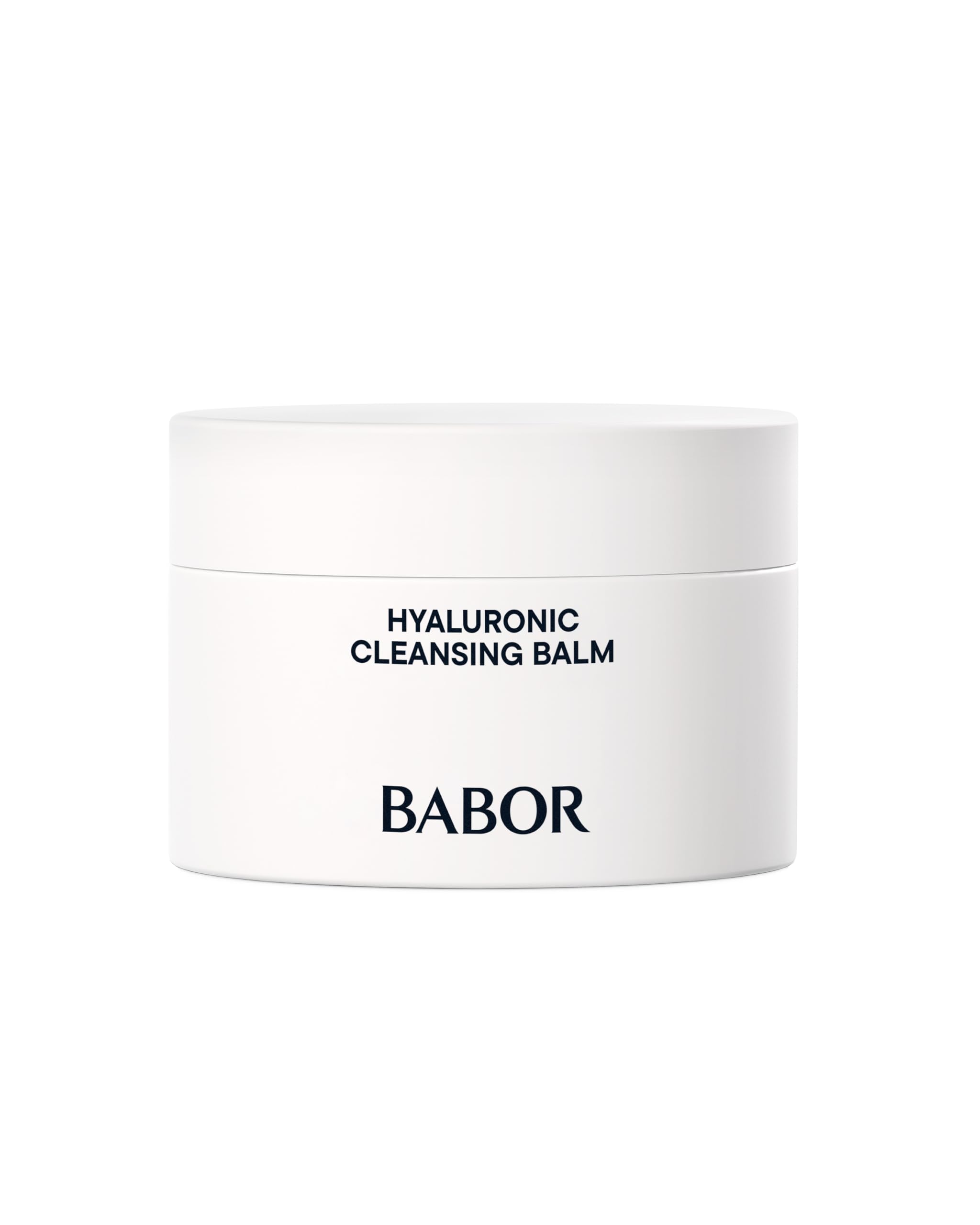 BABOR Hyaluronic Cleansing Balm for sensitive skin, Deep-acting facial cleanser for gentle cleansing, With hyaluron, 1 x 150 ml
