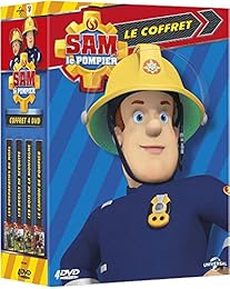 Sam Le Pompier - Coffret : Les Règles De Sécurité + Les Rois De La Montagne + Les Préparatifs De Noël + Le Camion De Pompier - Pack