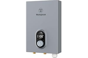 Westinghouse 14kW 240V Smart WiFi Tankless Water Heater Electric, Compatible with Alexa & Google Home, ETL Certified, IPX4, Gray - Upgrade (APOLO-2.0)