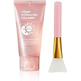 JISKG Collagen Night Wrapping Mask, Tightens Skin and Reduces Sagging Overnight Hydration Collagen Face Mask.