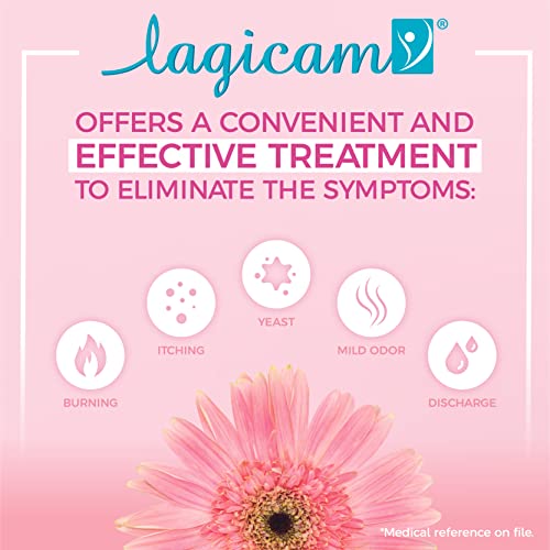 Lagicam Vaginal Yeast Infection, Antifungal 3 Day Miconazole Nitrate