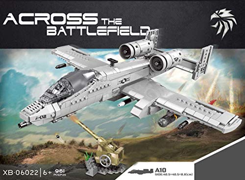 General Jim’s Army Toys Building Blocks Plane A10 A-10 Warthog