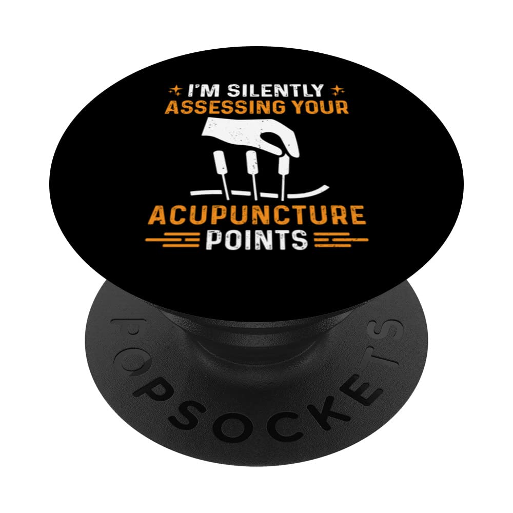Acupuncture Points - Body Points For Traditional Healing PopSockets Swappable PopGrip
