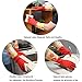 Dishwashing Gloves, Non-slip Household Kitchen Cleaning Rubber Gloves with Lining for Women (2-Pack)