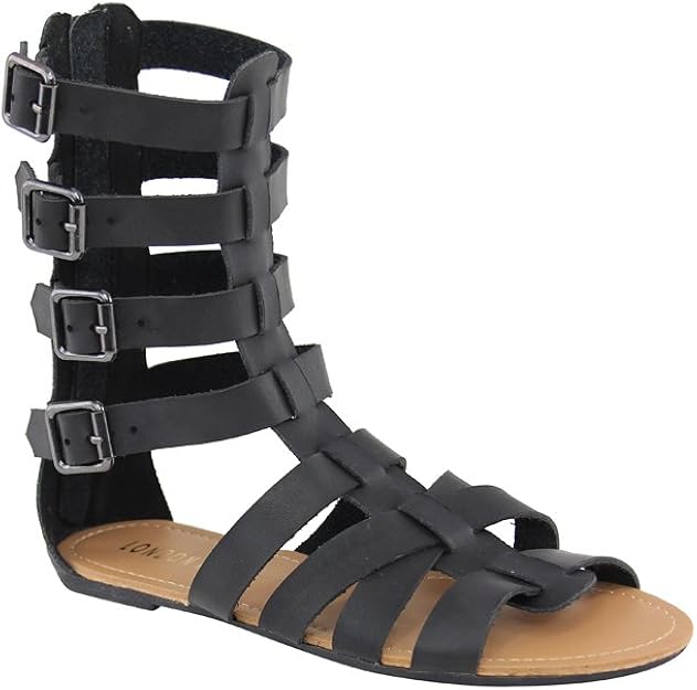 wide calf gladiator sandals size 10