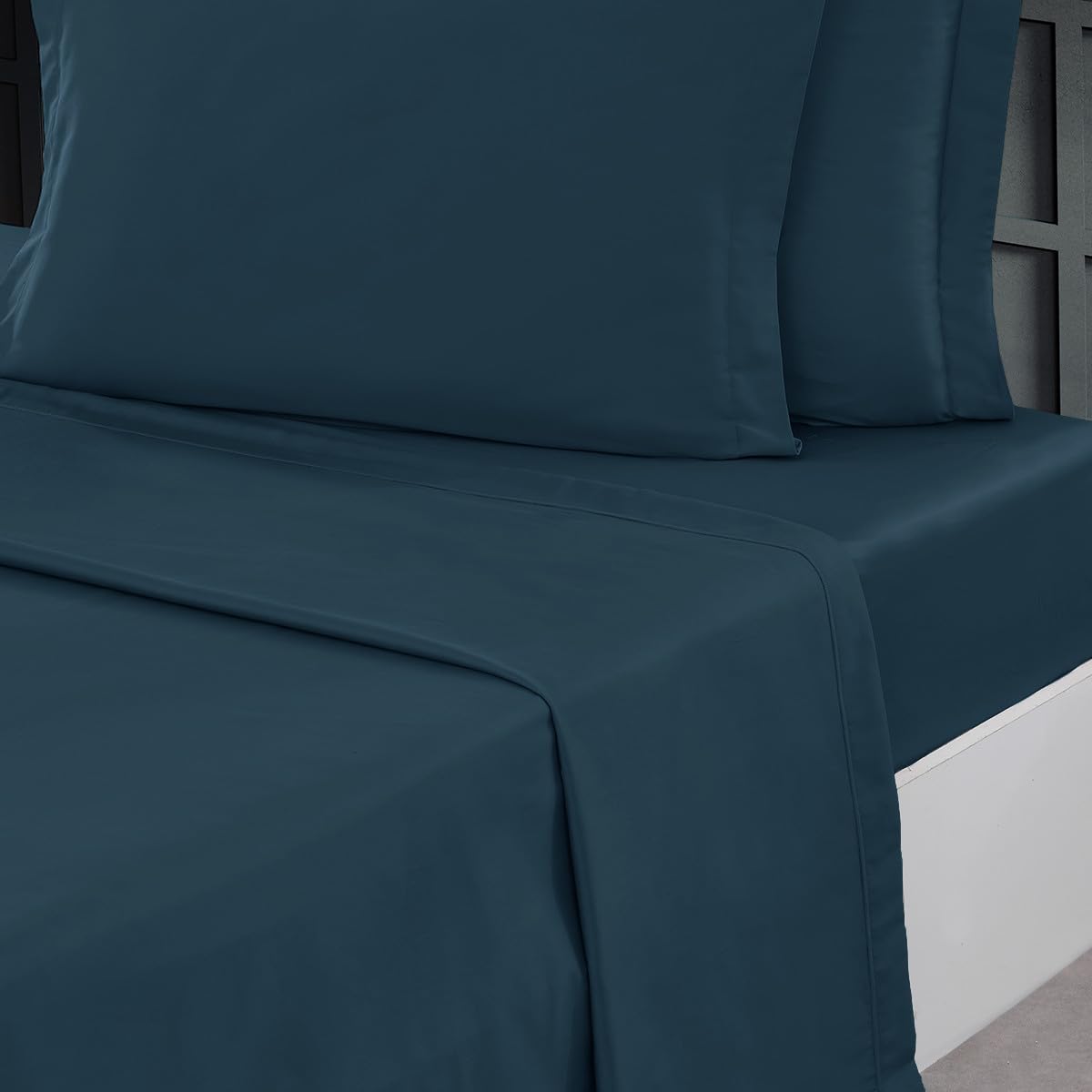 Sensei La Maison du Coton Percale Soft Cotton Flat Sheet