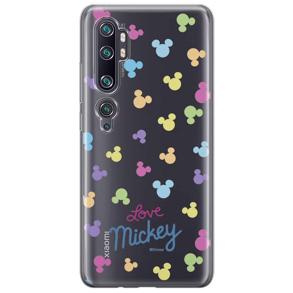 ERT GROUP mobile phone case for Xiaomi MI NOTE 10 / MI NOTE 10 PRO original and officially Licensed Disney pattern Mickey 017 optimally adapted to the shape of the mobile phone, partially transparent