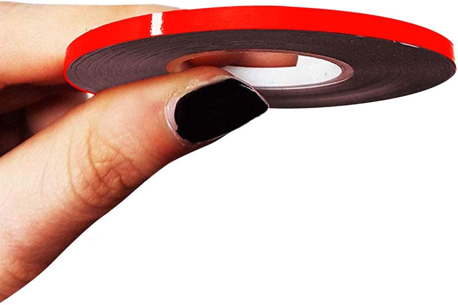 4R Quattroerre.it 10461 Trim Stripes Adhesive Strips for Cars Neon Red, 3 mm x 10 mt