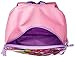 Hello Kitty Girls' Stars and Clouds 15 Inch Backpack with Lunch Kit, Pink/Purple
