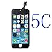 Screen Replacement Screen with Digitizer Assembly Display for iPhone 5C Black with Tools