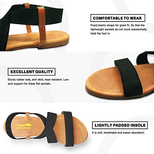 Daydaygo Sandals For Women Cute Comfortable Flat Sandals With