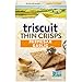 TRISCUIT Thin Crisps Crackers, Parmesan Garlic Flavor, 1 Box (7.1 oz..)