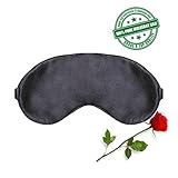 SilkSlip Natrual Soft Silk Eye Mask for Sleeping,Relaxation Sleep