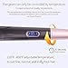 Professional 2 in 1 Hair Straightener and Curling Flat iron 3D Titanium Plat Ceramic Tourmaline Automatic Release Negative Ions with LCD Digital Display&Auto Shut-off Hair Styling Tools for All Typesthumb 4