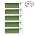 Foot Solutions Super Coarse Micro Mineral Replacement Rollers Compatible with Emjoi Micro-Pedi Callus Remover (5 Pack Green)