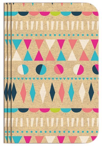 Pocket Notebook Set (12 NotebooksTotal) 3.25" x 5.25" Lined Pages, Stitched Binding, 4 Different Designs Stationery Notepad