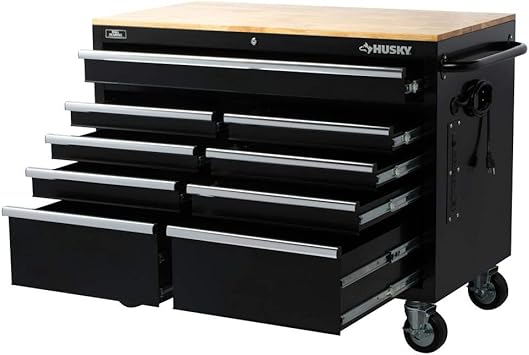 Amazon Com Storage Shelf 46 In W X 24 5 In D 9 Drawer Mobile