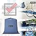 CAMTOA Sleeping Bag Liner, 2 Persons Travel Camping Sheet, Antimicrobial Soft Cotton Compact Sleep Sheet with Lightweight Carry Bag for Travel, Hotel,Youth Hostel, Picnic, Business Trip etc. Navy