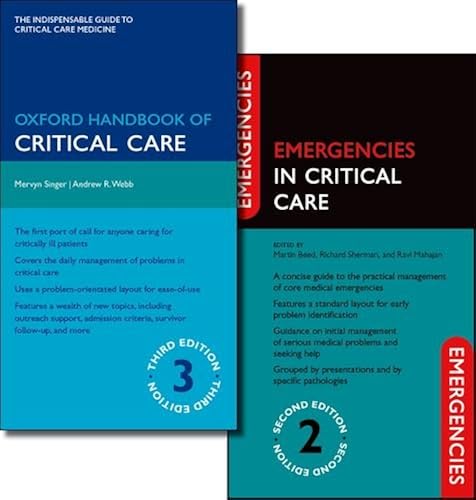 Download Oxford Handbook of Critical Care Third Edition and Emergencies in Critical Care Second Edition Pack PDF