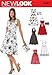 New Look Sewing Pattern 6457 Misses Dresses, Size A (6-8-10-12-14-16)