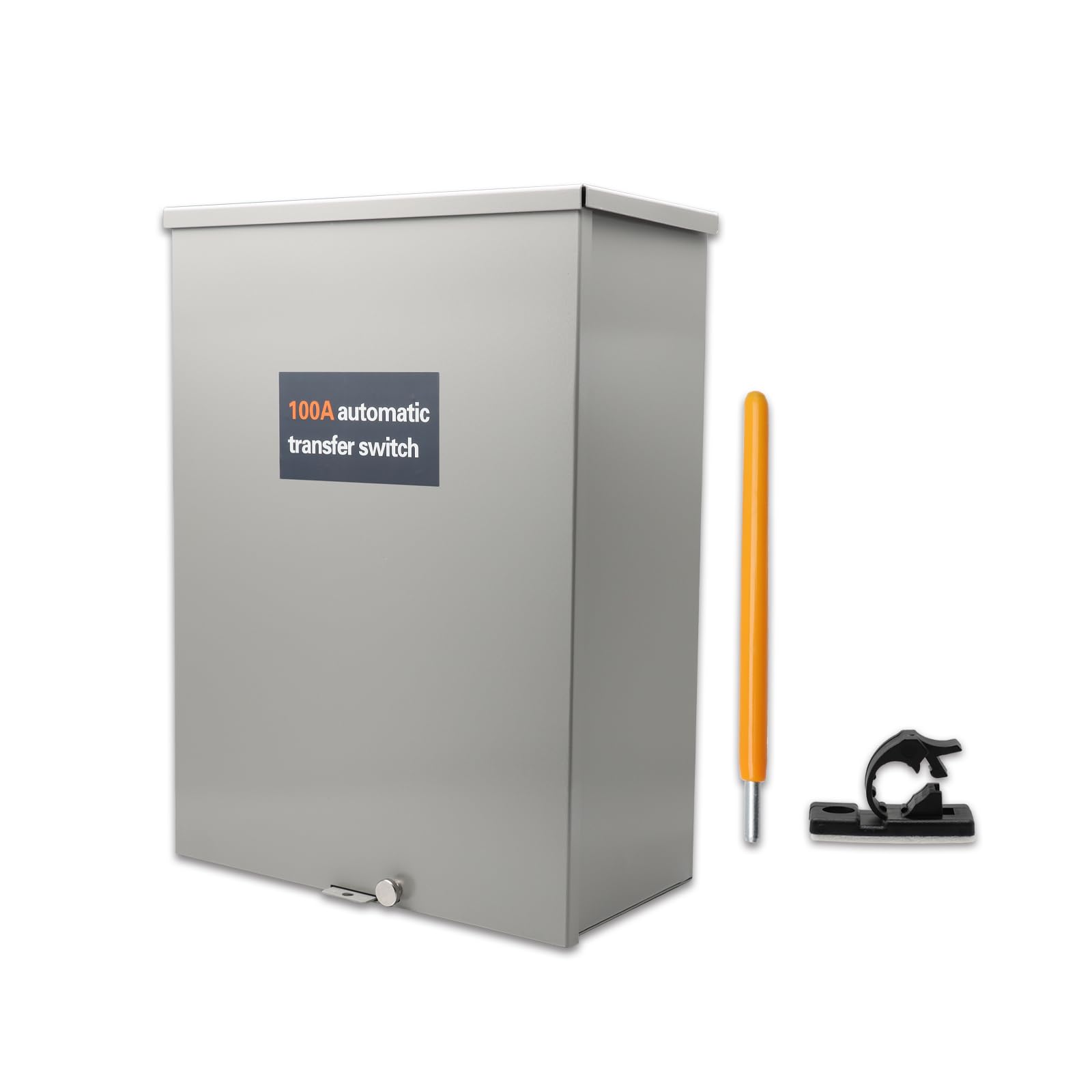 Photo 1 of 100 Amp Automatic Transfer Switch Single Phase Generator Transfer Switch, Power Management Replacement for Generac RXSW100A3, NEMA 3R Outdoor Rated Aluminum Enclosure for Indoor and Outdoor Use