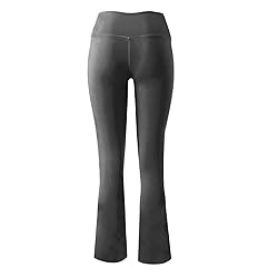 Bootcut Yoga Pants for Women High Waist Print Dress