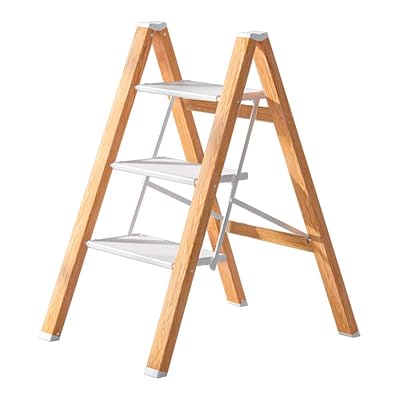 Buy 3 Step Ladder Folding Step Stool With Anti Slip Sturdy And Wide Pedal Aluminum Portable Lightweight Ladder Shelf Multi Use For Home And Kitchen 330 Lbs Online In Turkey B08tbvxc31