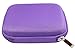 Essential Oil Carrying Case Holds 10 Bottles Perfect for Roller Bottles 5ml - 10ml Multiple Colors! (1 Pack, Purple)