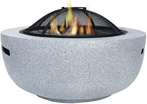 屋外暖房ストーブウッド火鉢 深化火鉢 耐火スターネットカバー ヴィラとホームステイ暖房