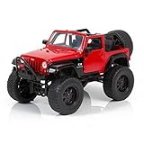 2007 Red Jeep Wrangler - Just Trucks Off Road Edition - 1/24 Scale - Jada Toys 97446