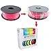 TIANSE Pink 3D Filament PLA 1.75mm 1KG Spool, Dimensional Accuracy +/- 0.03 mm,Neon Pink