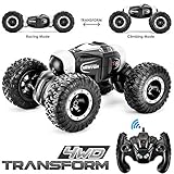 GotechoD Offroad RC Cars for Kids,High Speed Remote Control Car for Boys, 4WD RC Truck 4x4 Remote Control Truck RC Rock Crawler RC Racing Cars for Boys Toys 5 16 Years Old Kids Gift Black
