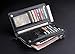 Doinshop Men Leather Card Cash Receipt Holder Organizer Bifold Wallet Purse (black)