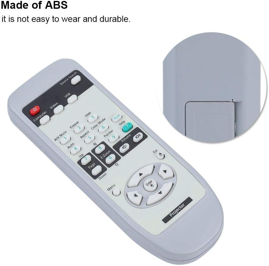 Universal Projector Remote Control for EMP-7800 EMP-7850 EMP-7900 EMP-7950 EMP-8300 EMP-830 EMP-835 EMP-1830 EMP-1815 - Image 3
