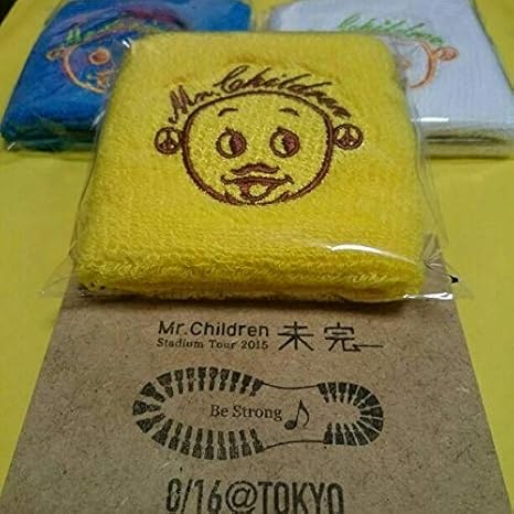 Amazon Co Jp ミスチルファンクラブ限定 リストバンド Mr Children 未完スタンプ ホビー 通販