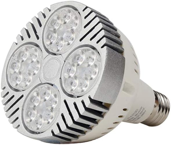 Magood Par30 Long Neck LED Flood Light 35W Spotlight Downlight Bulbs E26 Socket for Home, Office, Clothing Store, Shopping Mall, Exhibition Hall and Jewelry Showcase (White)
