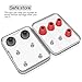 Earphone Tips New Bee 12pcs Premium Replacement Earbud Tips Inner 4.9mm [3-Pair] Silicone Earphone Tips Inner 4.9mm [3-Pair] for Headphones with 5mm-7mm Tip - Red