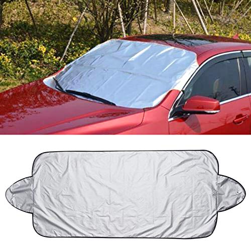GYMNASTIKA 200x70cm autoruit voorruit waterdichte zonnescherm sneeuwvorst cover protector, opvouwbare voorruit… - Afbeelding 4
