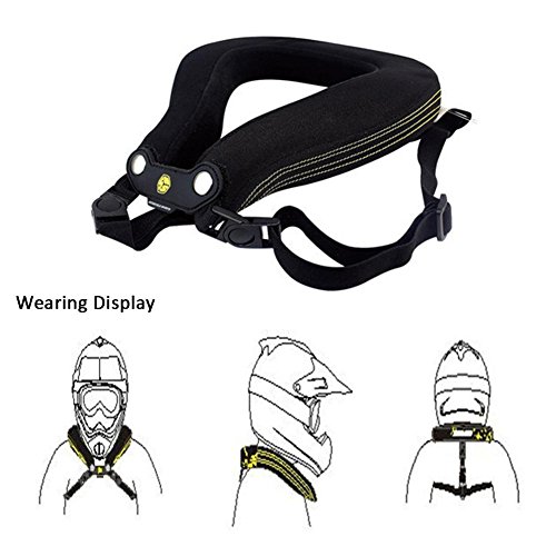 Eine-Shop Riding Neck Motorcycle Cycling Protector Motocross Neck Brace-28254cm