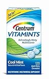 Centrum Vitamints Multivitamins, Cool Mint, 120 Count, 2 Pack, 240 Total