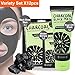 Black Charcoal Peel Off Face Mask Set, Blackhead Remover, Deep Cleansing for Acne, Anti-Aging: Pore Purifying Nose Strips (X6) + Facial Black Sheet Masks (X5) + Exfoliating Gel Peel Off Mask (100 mL)