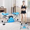 L-NOW-Mini-Stair-Stepper-for-Exercise-Equipment-Stair-Stepper-Machine-with-Resistance-Bands-and-LCD-MonitorMini-Stepper-for-Indoor-Workout L NOW Mini Stair Stepper for Exercise Equipment Stair Stepper Machine with Resistance Bands and LCD Monitor,Mini Stepper…
