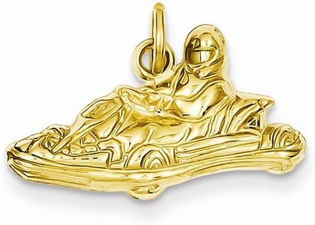 14k Go-Kart Charm