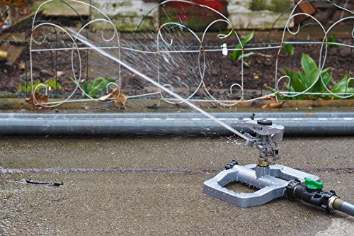 ikris Garden Impulse Sprinkler with Metal Sled Base - Thumbnail 2