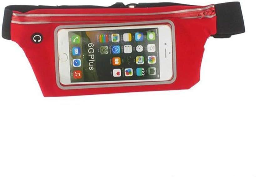 Fokatkart® Unisex Big & Slim Waist Pouch/Waist Bag for Running/Gymming/Tracking & Other Sports, Water Resistant & Light Weight