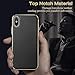 LOHASIC Leather Case for iPhone Xs Max, Luxury Slim Fit Flexible Soft Grip Bumper Shockproof Protective Cover Cases Black