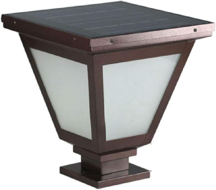 MFZWBGY Al Aire Libre Solar Villa Valla Columna Decorativa Faros Estilo